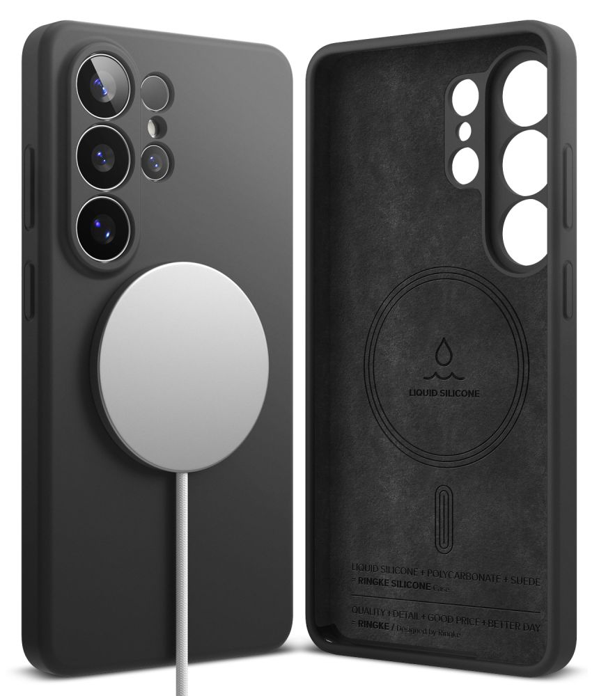 Ringke Silicone Magnetic - θήκη για Samsung Galaxy S26 Ultra - Μαύρο - Image 2