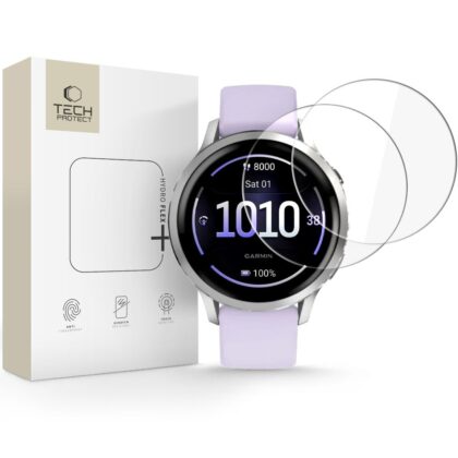 TECH-PROTECT HYDRO FLEX+ 2 ΤΕΜΑΧΙΩΝ GARMIN VENU 4 (41 MM) ΔΙΑΦΑΝΕΣ