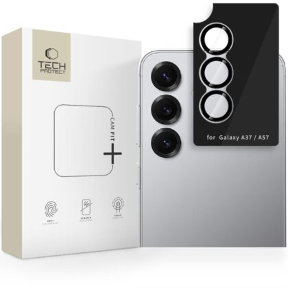 TECH-PROTECT CAMRING FIT+ ΜΑΥΡΟ ΚΑΛΥΜΜΑ ΚΑΜΕΡΑΣ ΓΙΑ GALAXY A37 / A57 5G