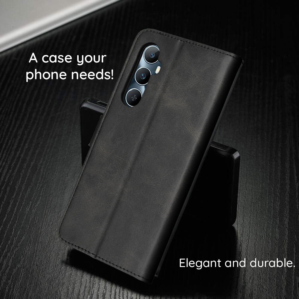 Techsuit Diary Book - θήκη για Oppo Reno15 F / FS 5G - Μαύρο - Image 4