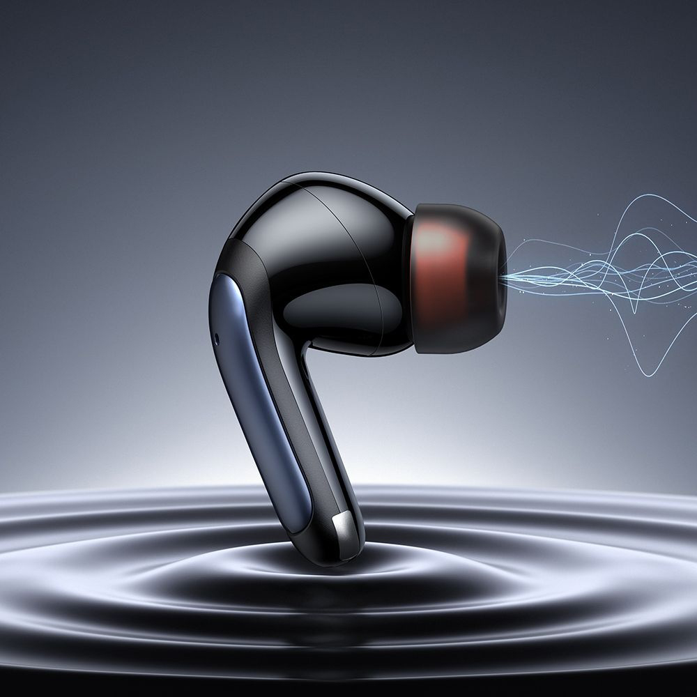 Mcdodo - Ασύρματα ακουστικά σειράς N2 (HP-3300) - Bluetooth V5.3, IPX4, τεχνολογία ANC + ENC, πραγματικά ασύρματα - Μαύρο - Image 5