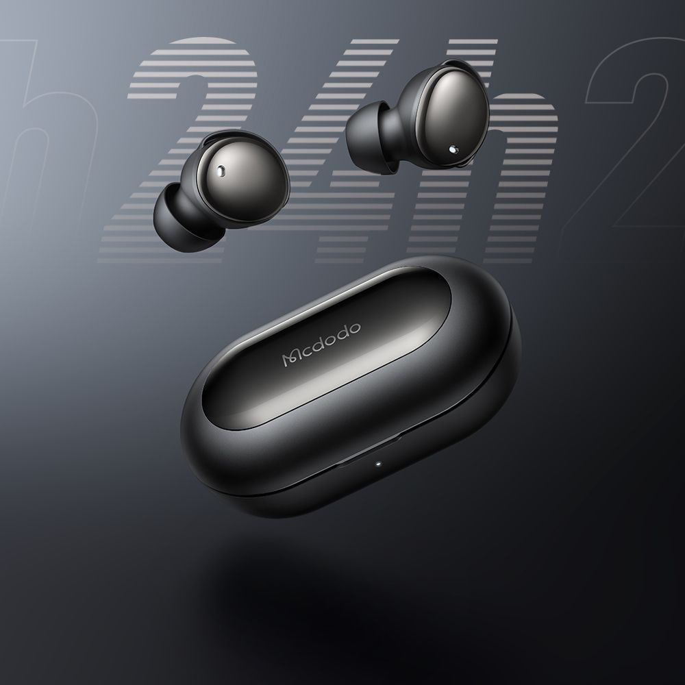 Mcdodo - Ασύρματα ακουστικά (HP-4490) - Bluetooth V5.4, IPX4, Λειτουργία ύπνου - Μαύρο - Image 5