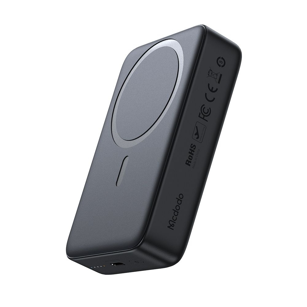 Mcdodo - Μαγνητικό Power Bank Σειρά Ambilight (MC-5021) - 20000mAh, Έλεγχος Θερμοκρασίας NTC, 20W, Ένδειξη LED - Μαύρο - Image 2