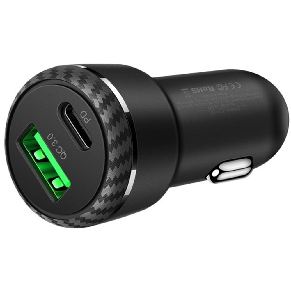 Mcdodo - Φορτιστής Αυτοκινήτου (CC-5970) - Διπλή Θύρα, Γρήγορη Φόρτιση, 38W, Έξυπνο Ολοκληρωμένο κύκλωμα, Υλικό Επιβράδυνσης Πυρκαγιάς - Μαύρο - Image 2