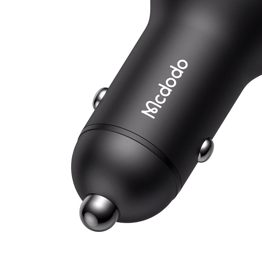 Mcdodo - Φορτιστής Αυτοκινήτου (CC-5670) - Διπλή Θύρα, 95W, Γρήγορη Φόρτιση, Έξυπνη Ψηφιακή Οθόνη LED - Μαύρο - Image 4