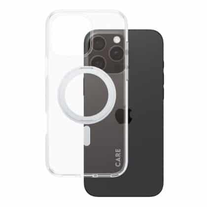 PanzerGlass CARE Feature Silver Kickstand - θήκη για Apple iPhone 16 Pro Max - Διάφανο