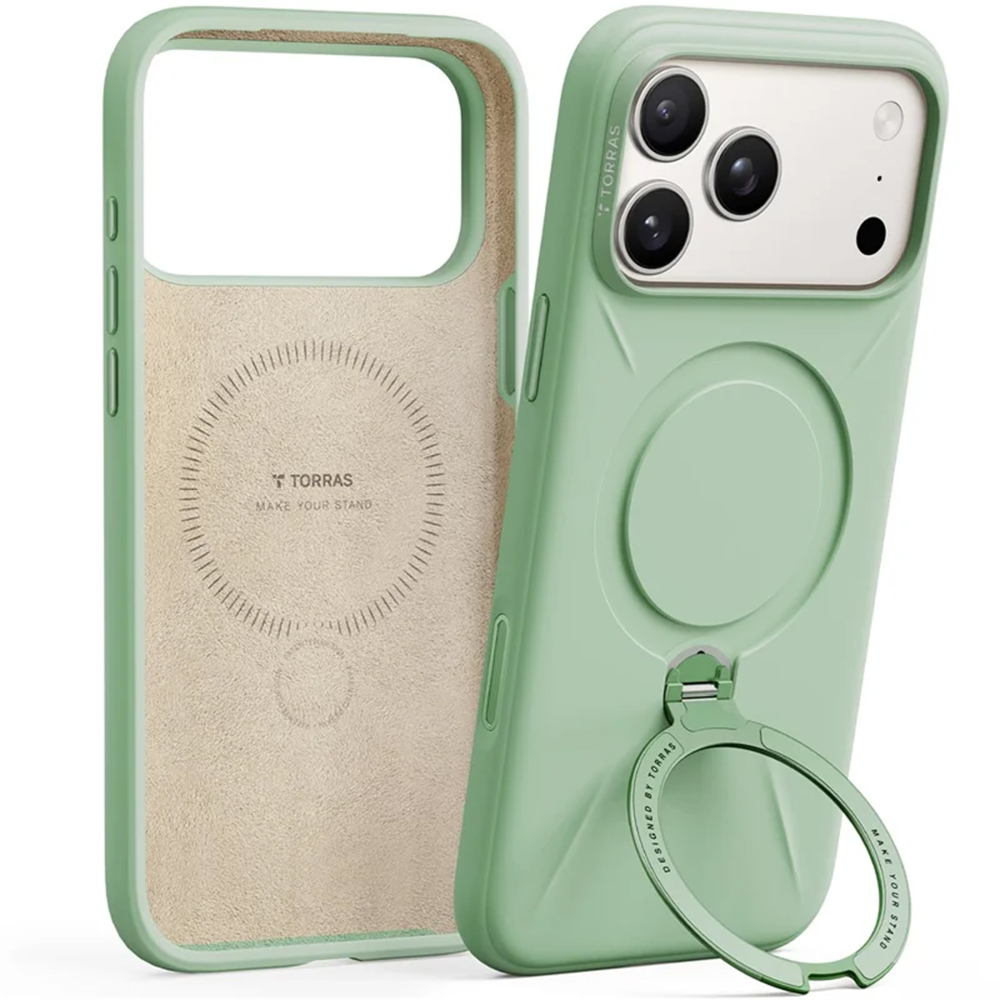 Torras QPRO Silicone Series - θήκη για Apple iPhone 17 Pro - Πράσινο - Image 2