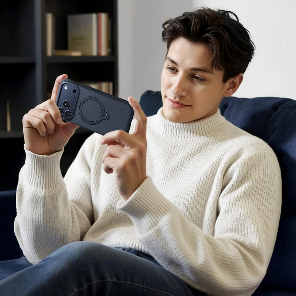 Torras QPRO Silicone Series - θήκη για Apple iPhone 17 Pro - Διάφανο - Image 6