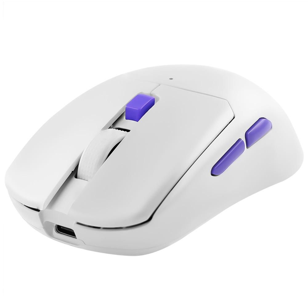 Proove - Ασύρματο Ποντίκι Everon (WMEV00022002) - για Gaming, Type-C, 6 Κουμπιά, 800-10000DPI, 500mAh, 1.5m - Λευκό - Image 2