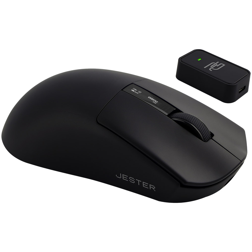 Proove - Ασύρματο Ποντίκι Jester 8K (WMJS00022001) - για Gaming, Οθόνη OLED, 7 Κουμπιά, 800-26000DPI, 500mAh, 1.5m - Μαύρο - Image 2