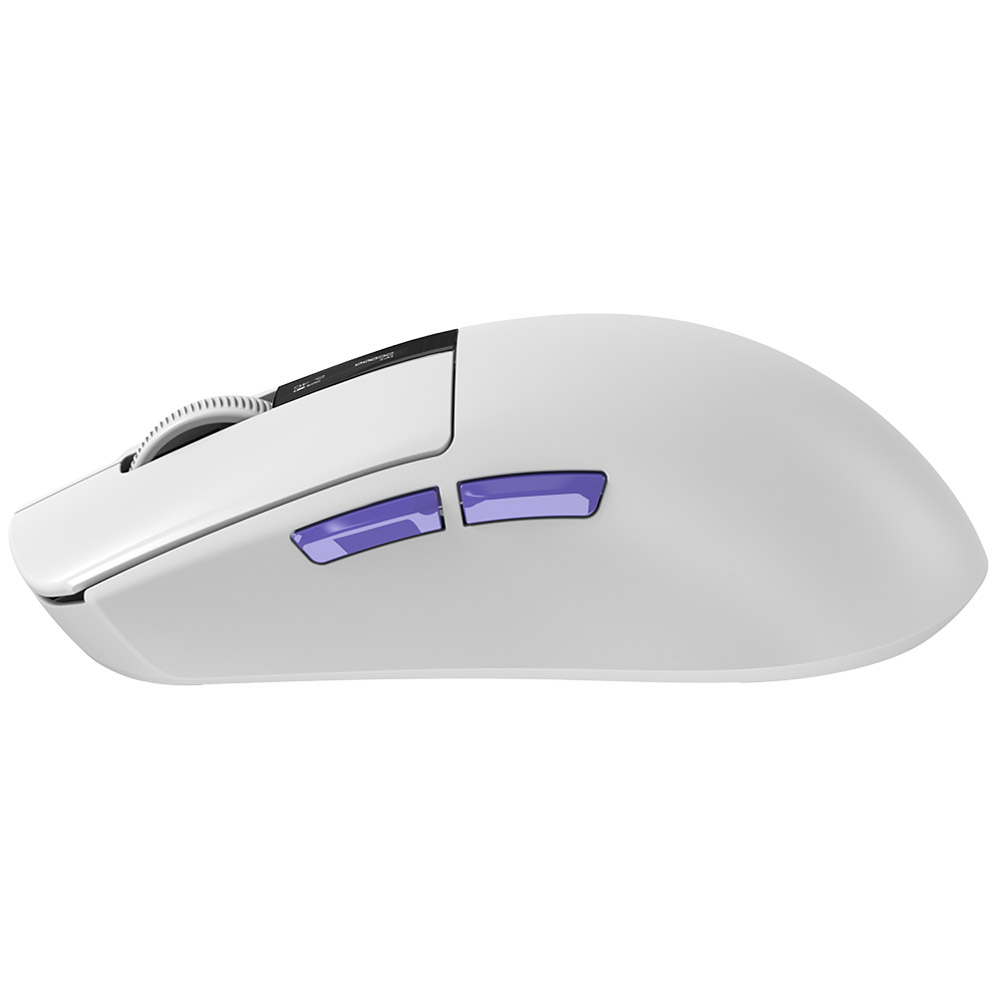Proove - Ασύρματο Ποντίκι Jester 8K (WMJS00022002) - για Gaming, Οθόνη OLED, 7 Κουμπιά, 800-26000DPI, 500mAh, 1.5m - Λευκό - Image 5