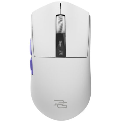 Proove - Ασύρματο Ποντίκι Jester 8K (WMJS00022002) - για Gaming, Οθόνη OLED, 7 Κουμπιά, 800-26000DPI, 500mAh, 1.5m - Λευκό