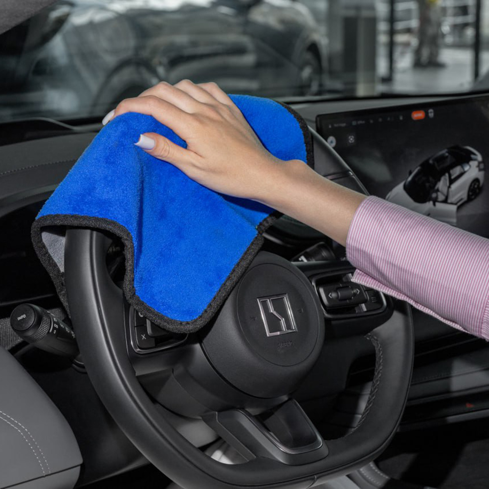 Proove - Πετσέτα πλυσίματος αυτοκινήτου Carshine (2 τεμάχια) (AACR30000003) - Υψηλής ποιότητας μικροΐνες, για λεπτομέρειες, 30x30cm - Μπλε - Image 6