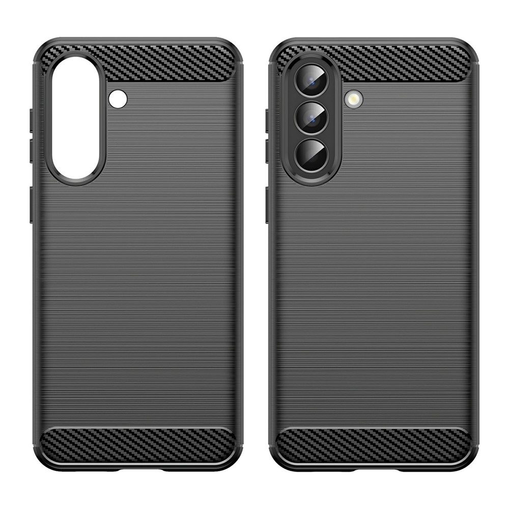 Techsuit Carbon Silicone - θήκη για Samsung Galaxy A57 - Μαύρο - Image 2