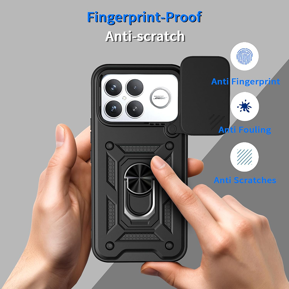 Techsuit CamShield Series - θήκη για Xiaomi Poco F8 Ultra - Μαύρο - Image 2