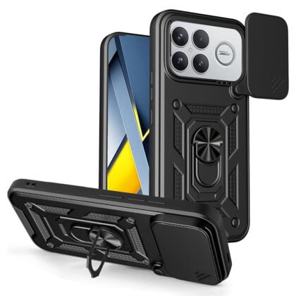 Techsuit CamShield Series - θήκη για Xiaomi Poco F8 Ultra - Μαύρο