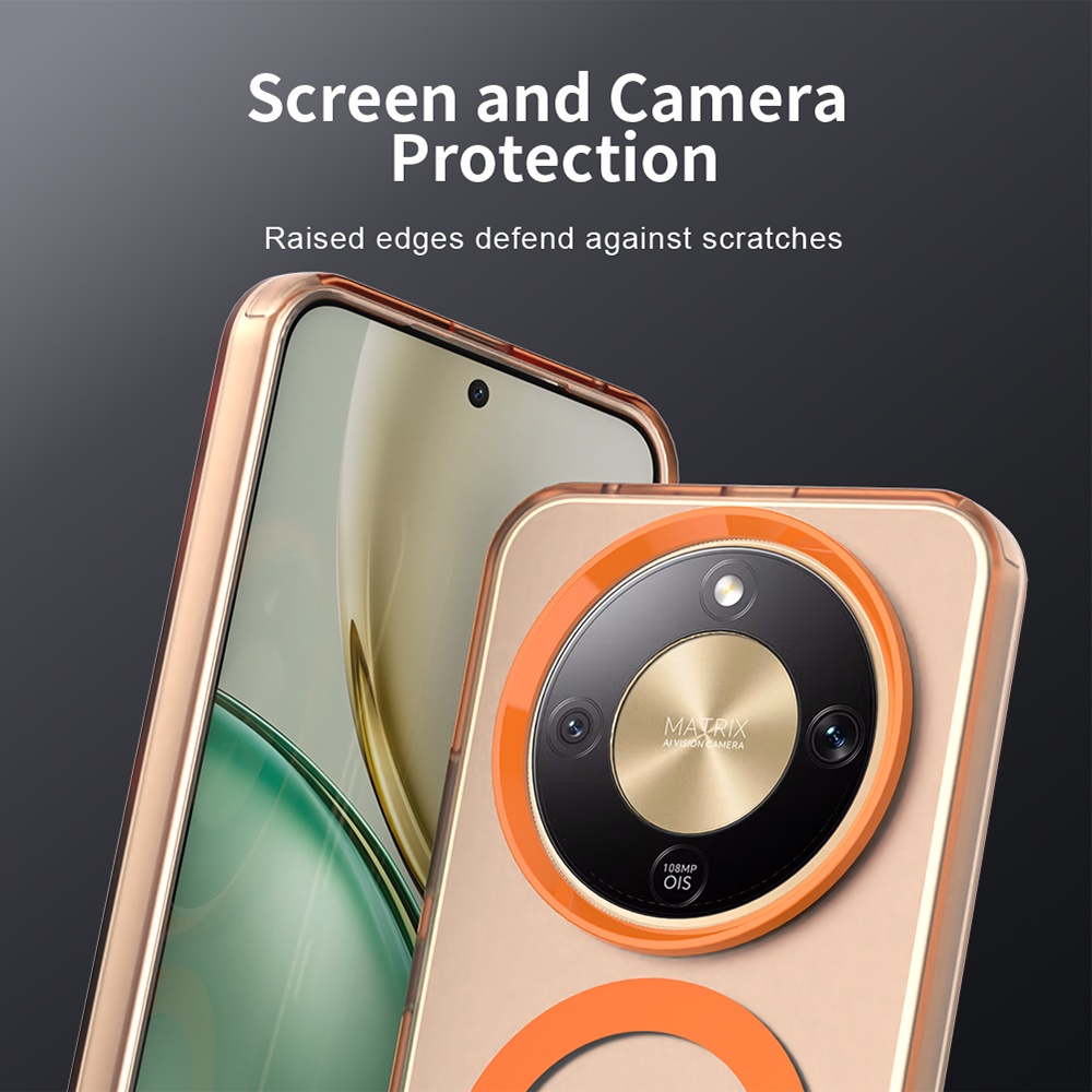 Techsuit - CandyCase MagSafe - Honor Magic8 Lite - Πορτοκαλί - Image 3