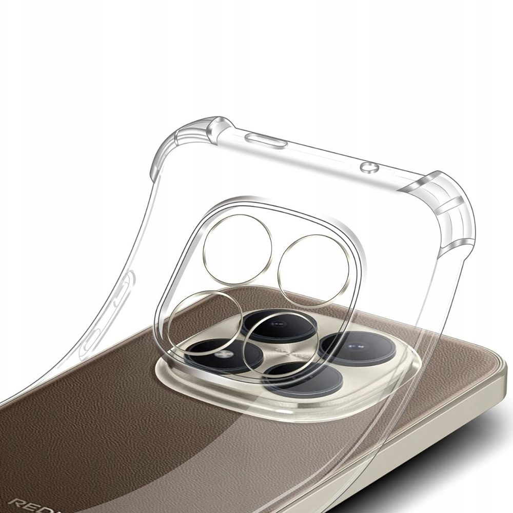 Techsuit Shockproof Clear Silicone - θήκη για Xiaomi Redmi Note 15 Pro+ 5G / Poco M8 Pro - Διάφανο - Image 2