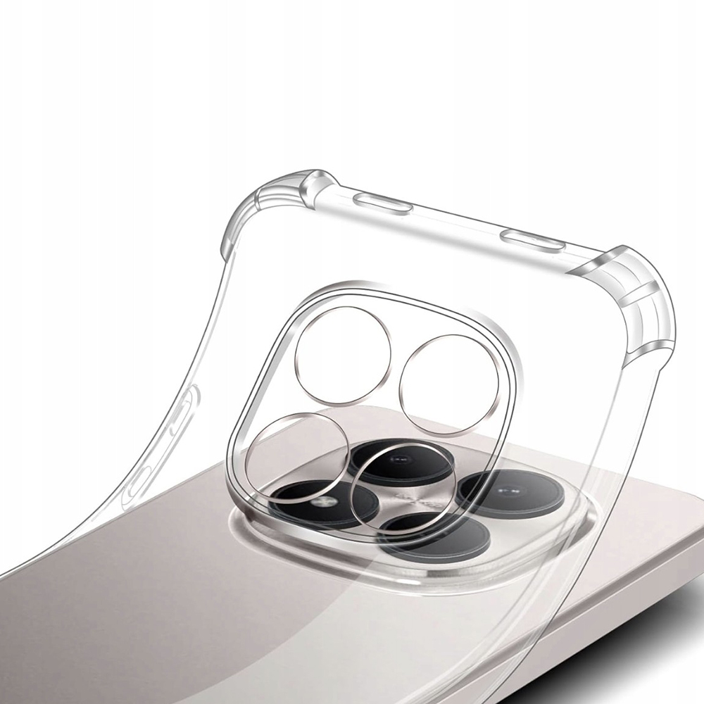 Techsuit Shockproof Clear Silicone - θήκη για Xiaomi Redmi Note 15 Pro - Διάφανο - Image 2