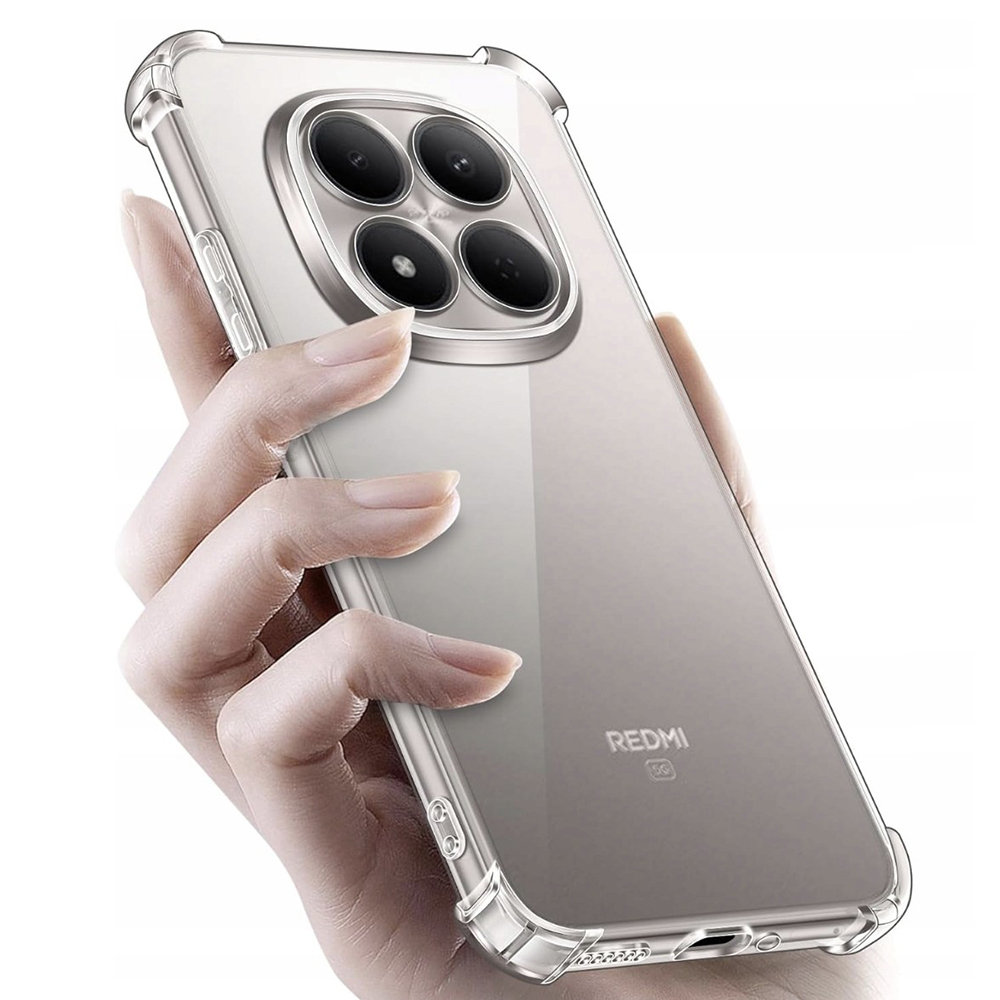 Techsuit Shockproof Clear Silicone - θήκη για Xiaomi Redmi Note 15 Pro - Διάφανο - Image 4