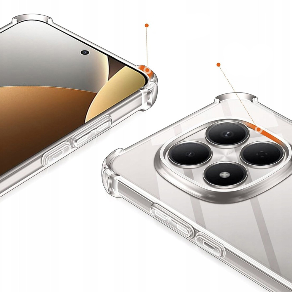 Techsuit Shockproof Clear Silicone - θήκη για Xiaomi Redmi Note 15 Pro - Διάφανο - Image 6