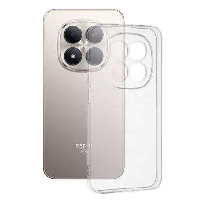 Techsuit Clear Silicone - θήκη για Xiaomi Redmi Note 15 Pro - Διάφανο