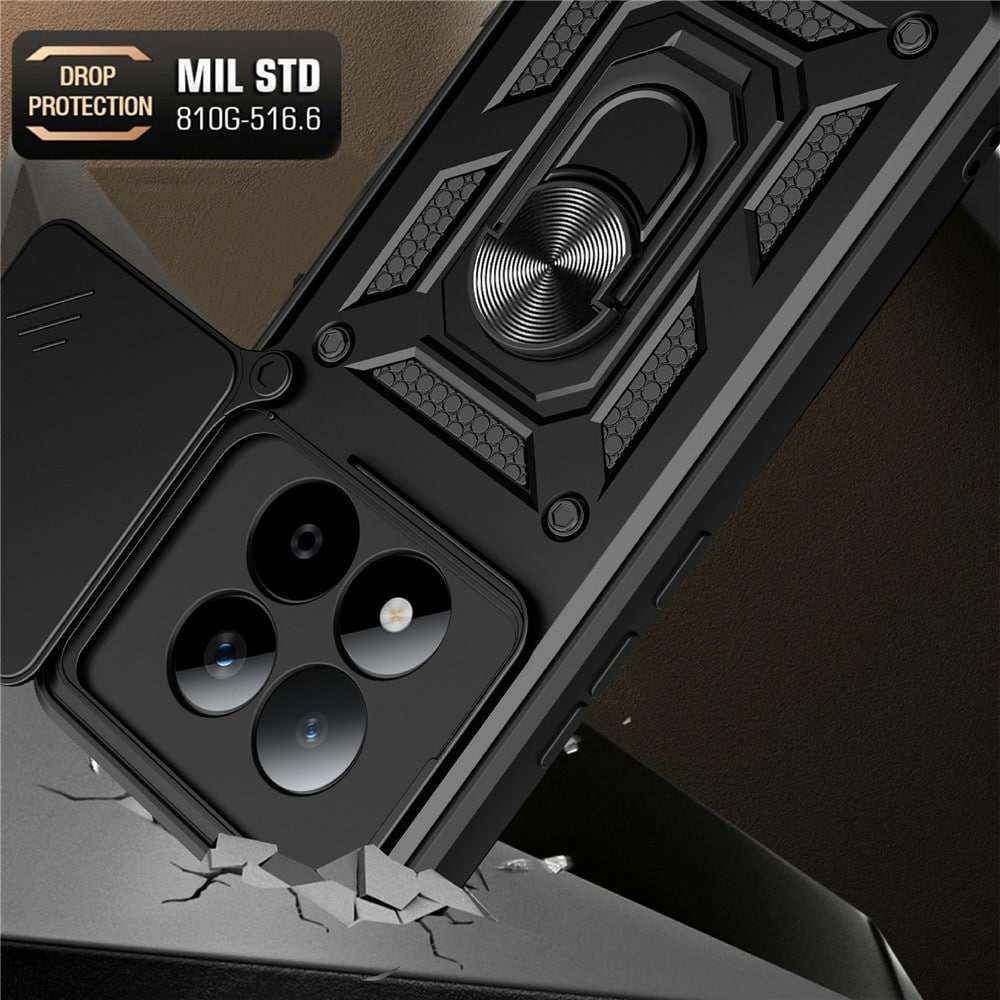 Techsuit CamShield Series - θήκη για Xiaomi Redmi Note 15 Pro / Poco M8 - Μαύρο - Image 4