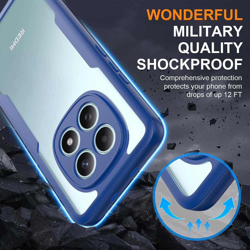 Techsuit ColorVerse 360 Series - θήκη για Xiaomi Redmi Note 15 - Διάφανο - Image 2