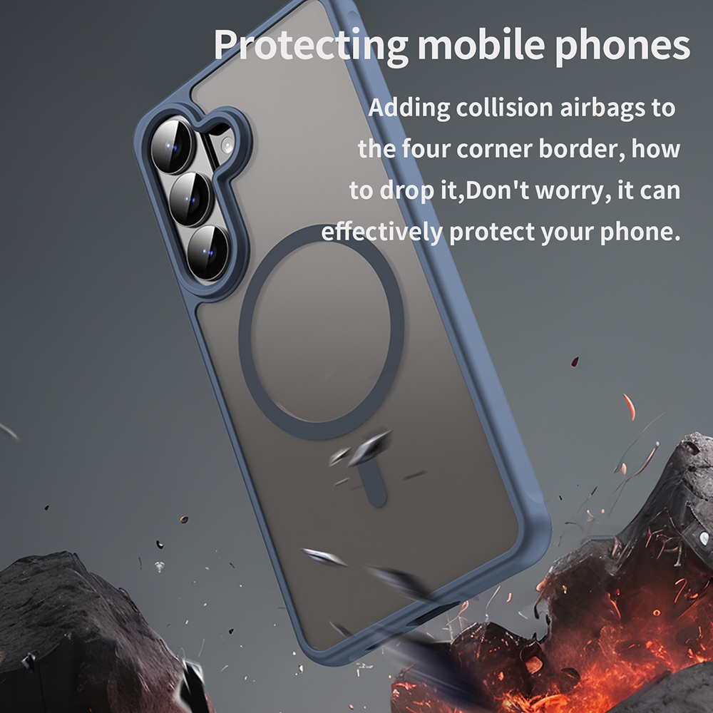 Techsuit - HaloFrost II MagSafe - Samsung Galaxy S26 Plus - Μπλε σκούρο - Image 6