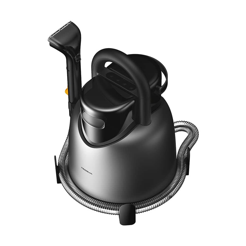Deerma - Ατμοκαθαριστής (BY700 S) - 13000Pa, 1700W, Υψηλή θερμοκρασία, 3 λειτουργίες, 5 κεφαλές βουρτσίσματος, μεγάλη χωρητικότητα, IPX4, 5 μέτρα - Μαύρο - Image 2