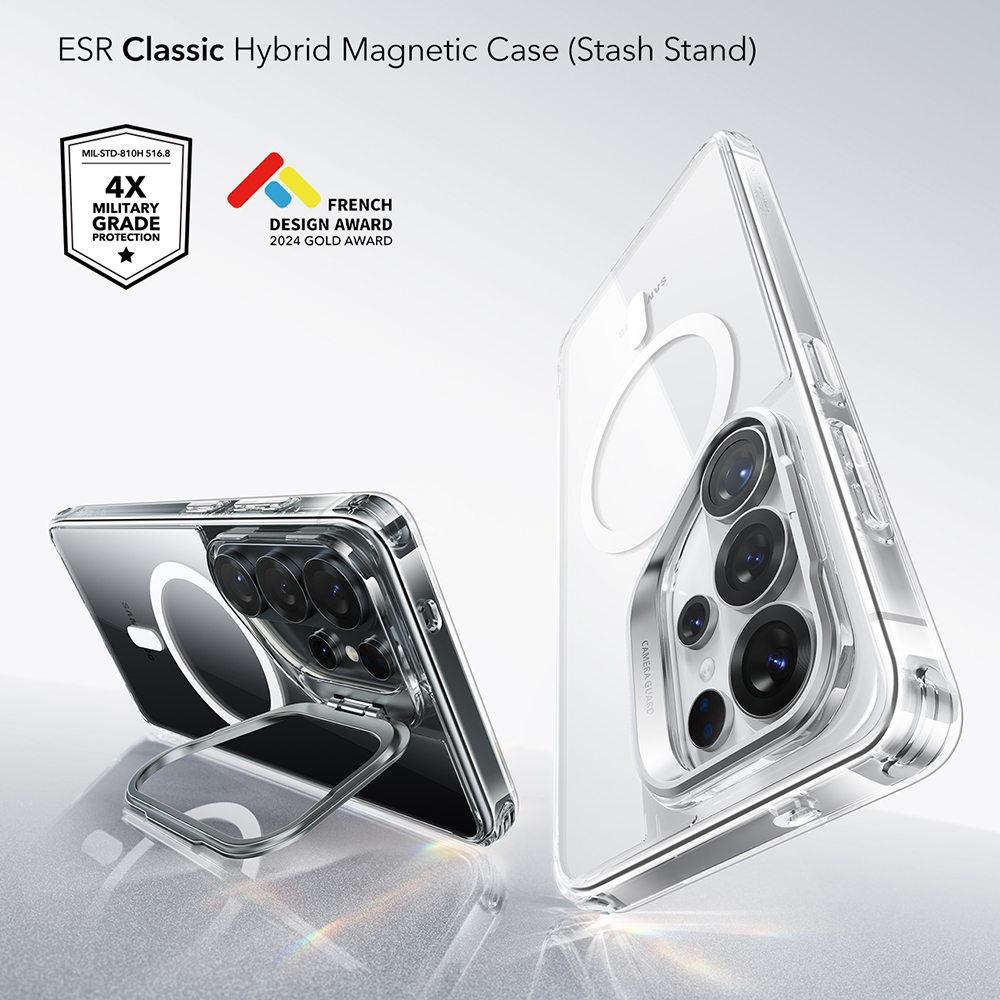 ESR Classic Hybrid HaloLock - θήκη για Samsung Galaxy S26 Ultra - Διάφανο - Image 5