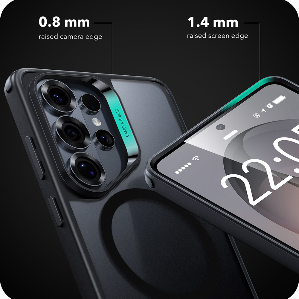 ESR Classic Hybrid HaloLock - θήκη για Samsung Galaxy S26 Ultra - Μαύρο - Image 6