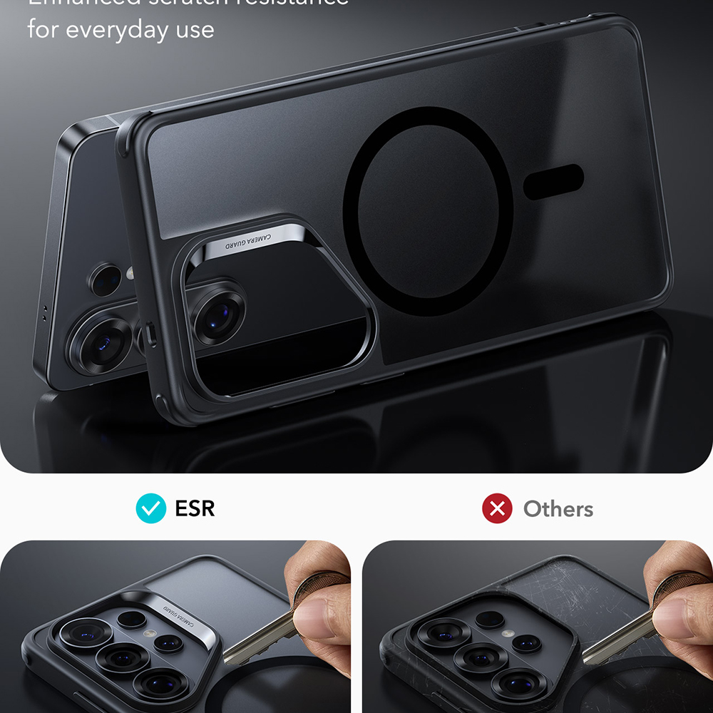 ESR Classic Hybrid HaloLock - θήκη για Samsung Galaxy S26 Ultra - Μαύρο - Image 4