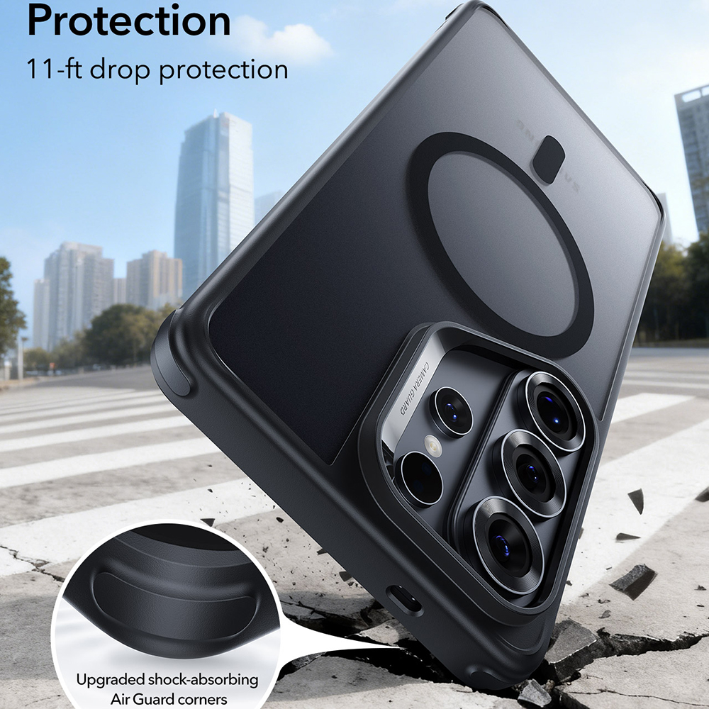 ESR Classic Hybrid HaloLock - θήκη για Samsung Galaxy S26 Ultra - Μαύρο - Image 3
