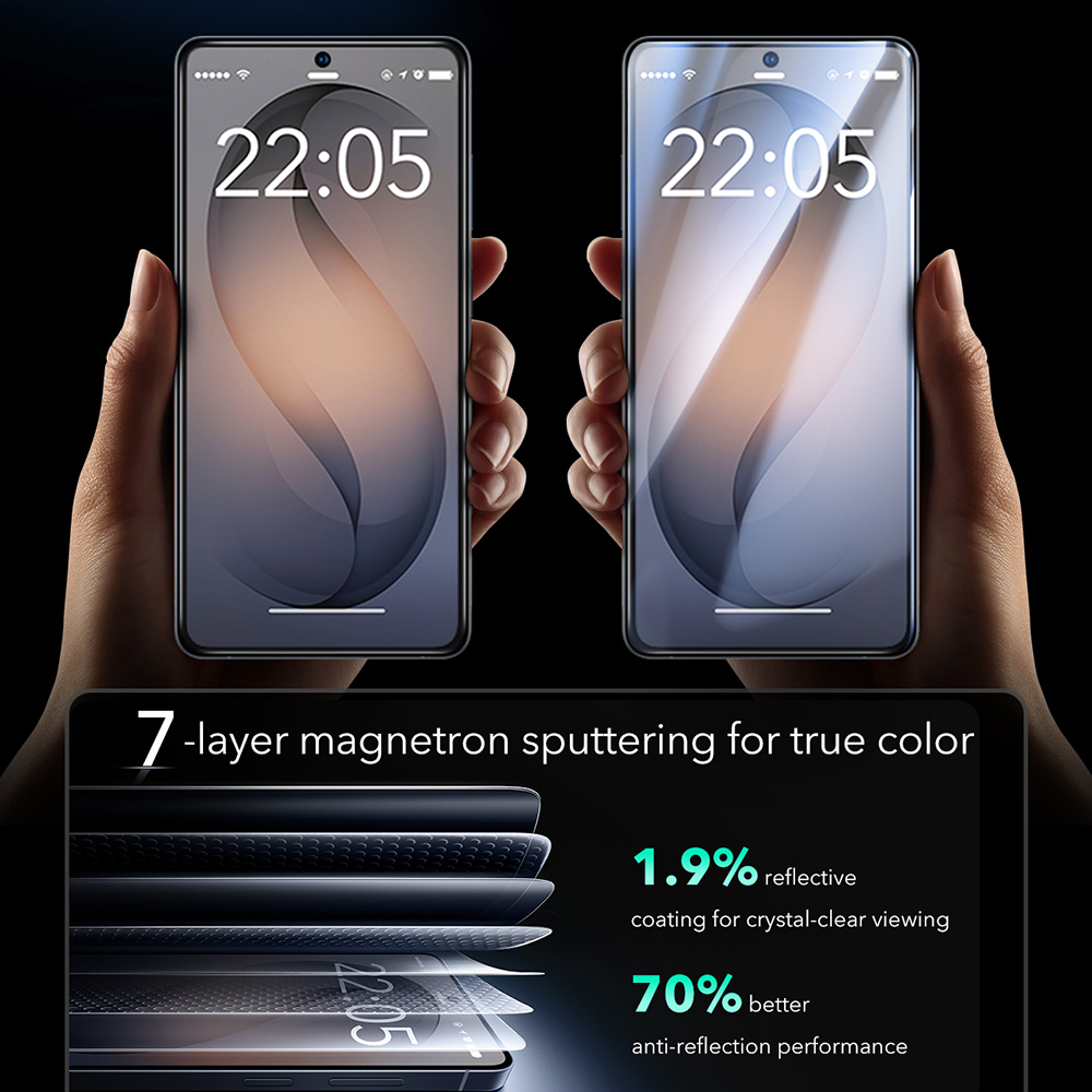 ESR - Προστατευτικό οθόνης Armorite (2 τεμάχια) - Samsung Galaxy S26 Ultra - Διαφανές - Image 6