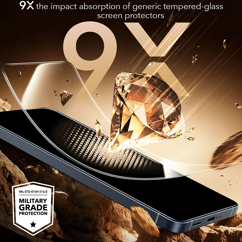 ESR - Corning Gorilla Glass UltraFit™ - Samsung Galaxy S26 Ultra - Διαφανές - Image 6