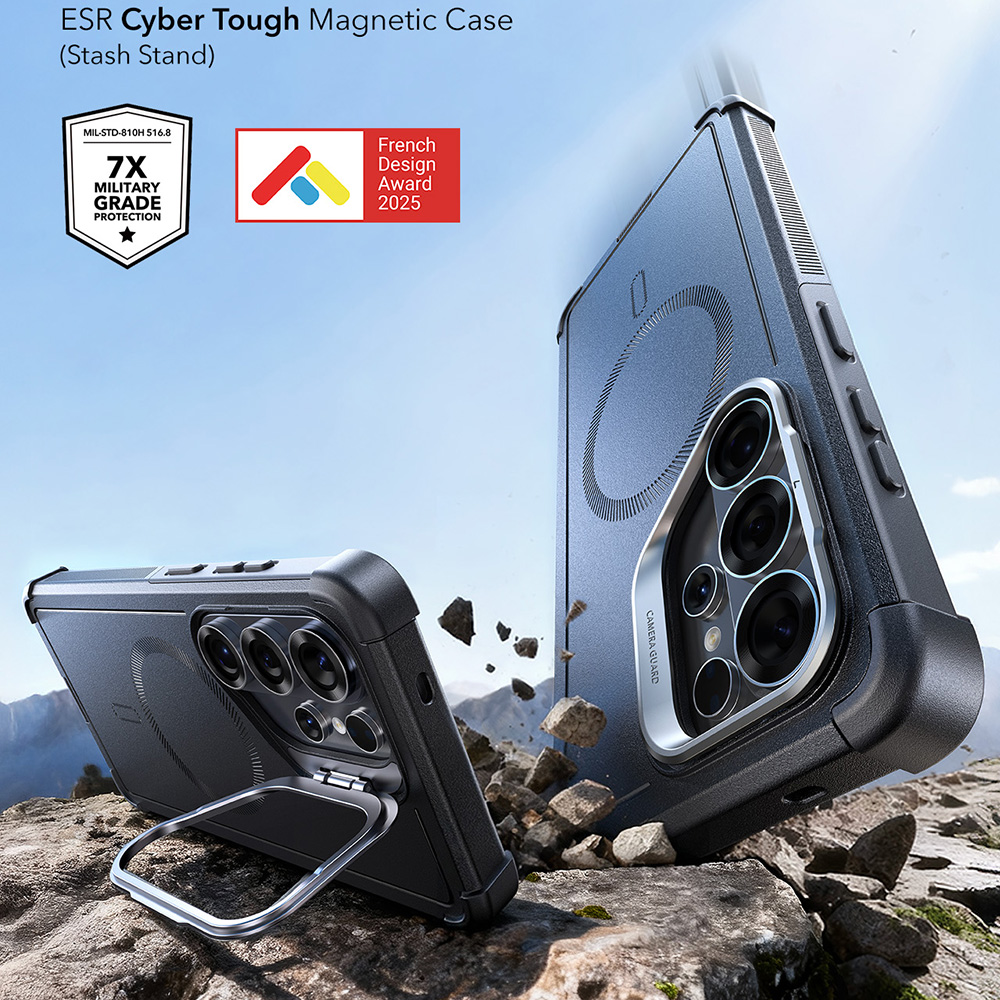 ESR Cyber Armor - θήκη για Samsung Galaxy S26 Ultra - Μαύρο - Image 3