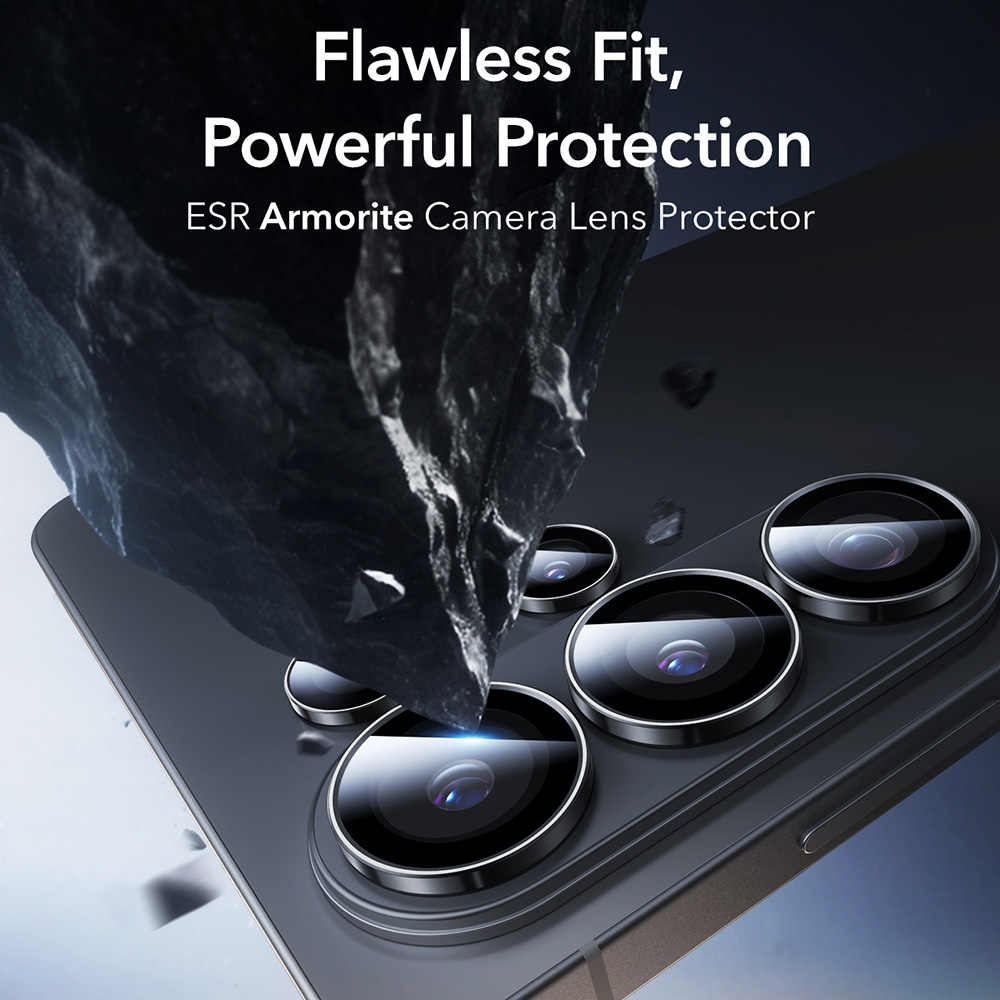 ESR - Προστατευτικά φακών κάμερας Armorite - Samsung Galaxy S26 Ultra - Μαύρο - Image 7