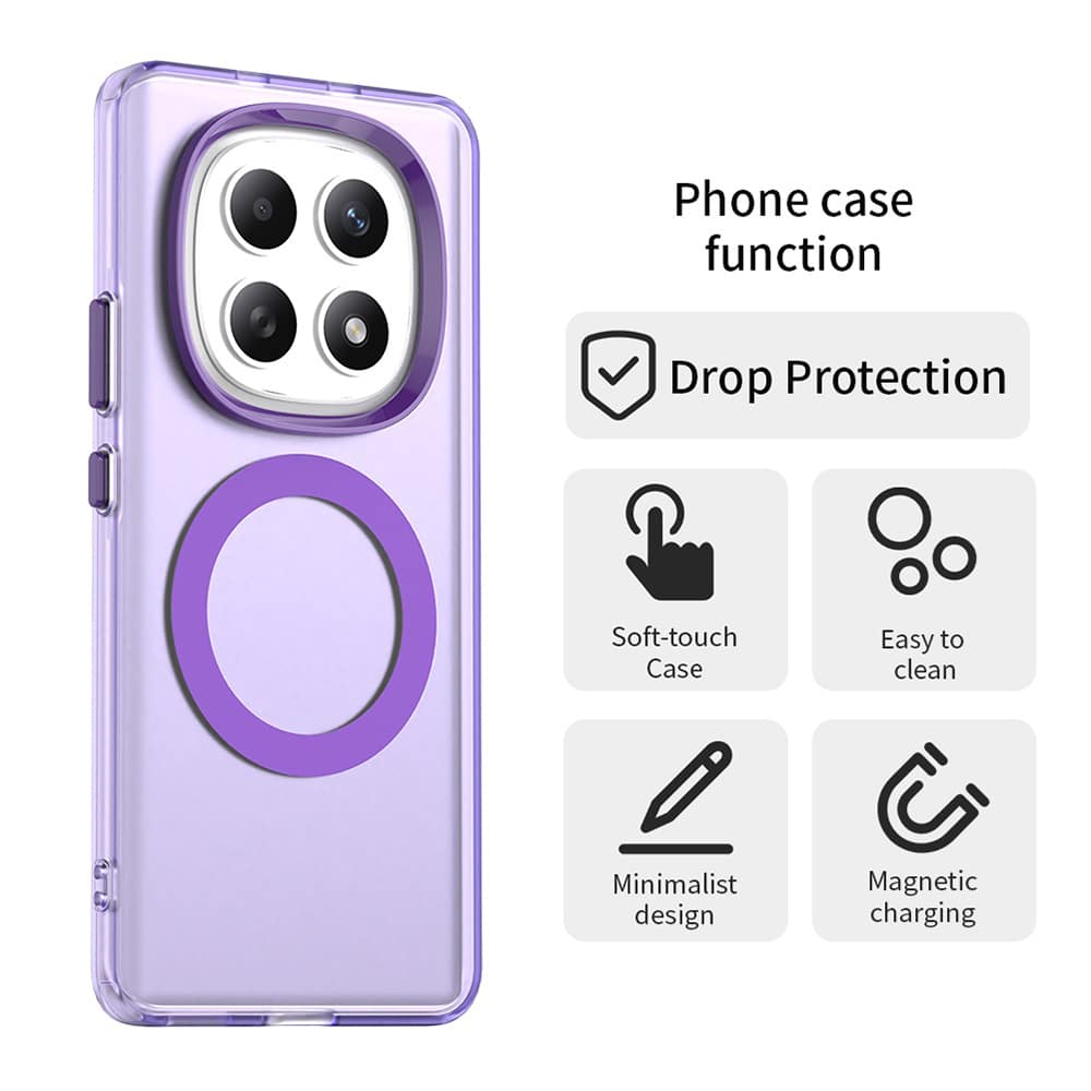 Techsuit CandyCase - θήκη για Xiaomi Redmi Note 15 / 5G 4G Poco M8 - Πολύχρωμο - Image 2