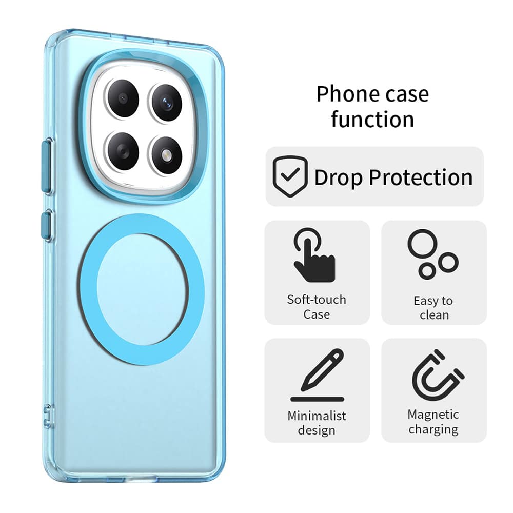 Techsuit CandyCase - θήκη για Xiaomi Redmi Note 15 / 5G 4G Poco M8 - Μπλε - Image 2