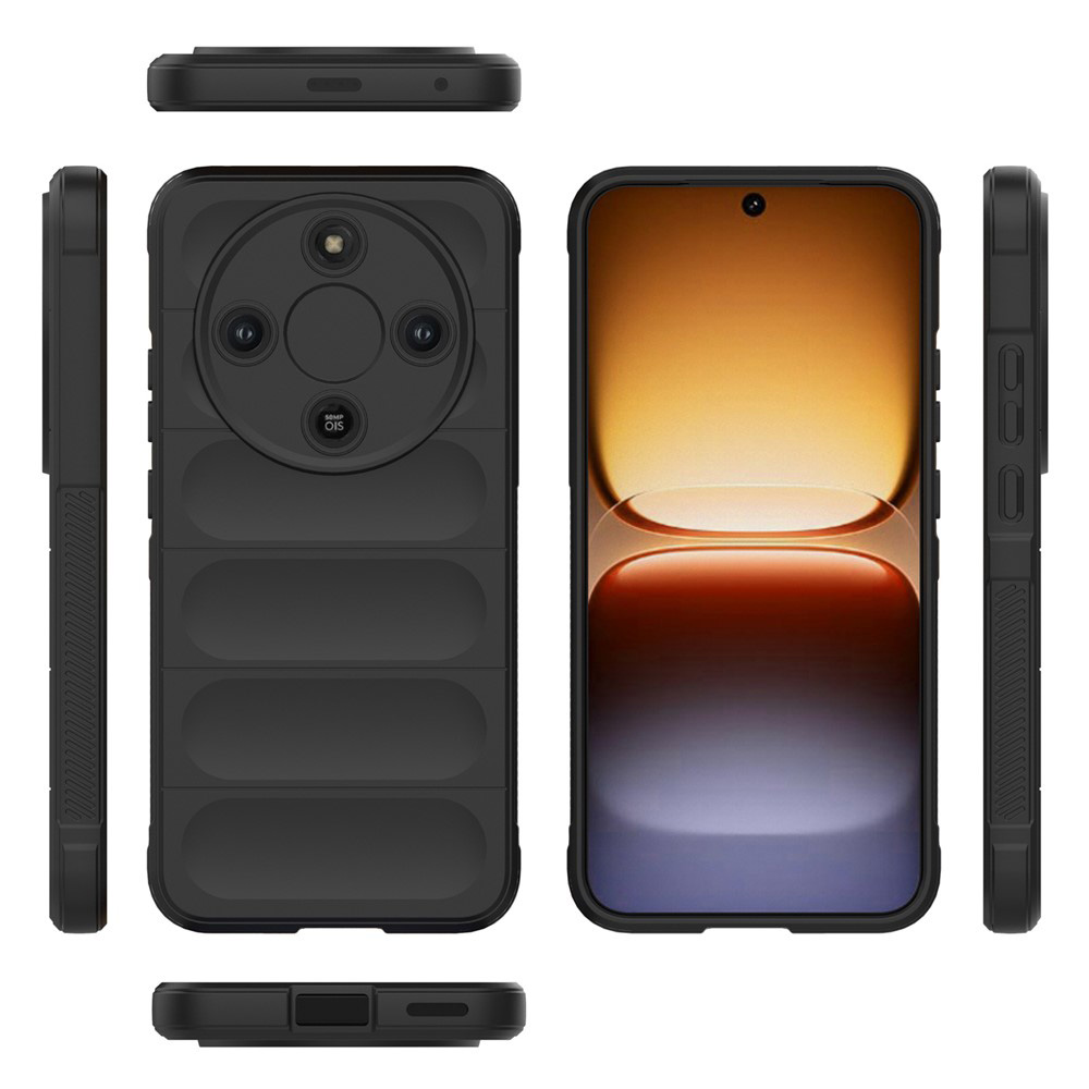 Techsuit Magic Shield - θήκη για Honor Magic8 Lite - Μαύρο - Image 5