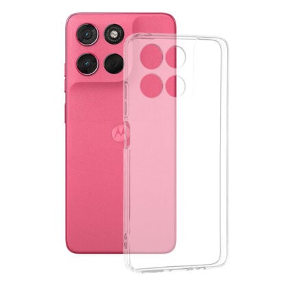 Techsuit Clear Silicone - θήκη για Motorola Moto G57 Power / G67 - Διάφανο