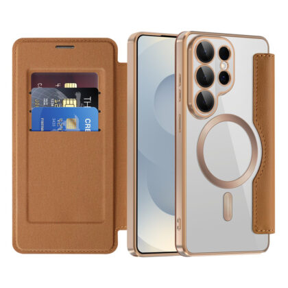Techsuit SmartMag - θήκη για Samsung Galaxy S26 Ultra - Καφέ
