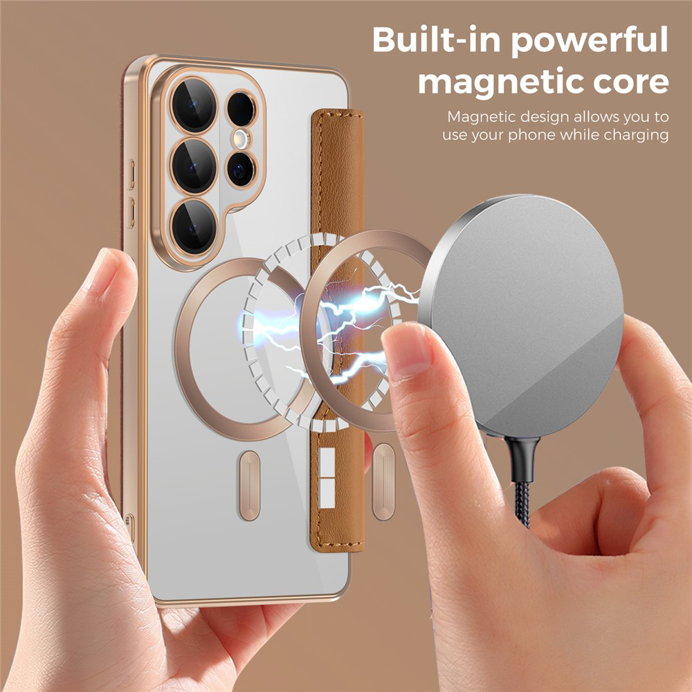 Techsuit SmartMag - θήκη για Samsung Galaxy S26 Ultra - Καφέ - Image 3