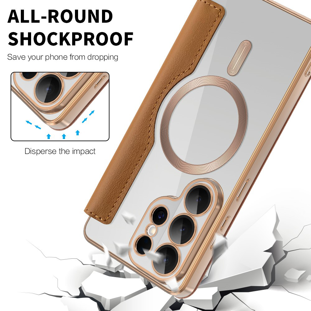 Techsuit SmartMag - θήκη για Samsung Galaxy S26 Ultra - Καφέ - Image 6
