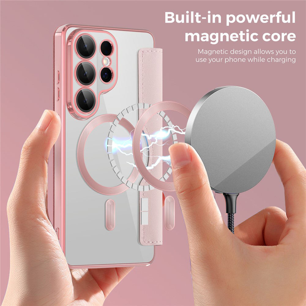 Techsuit SmartMag - θήκη για Samsung Galaxy S26 Ultra - Ροζ - Image 5