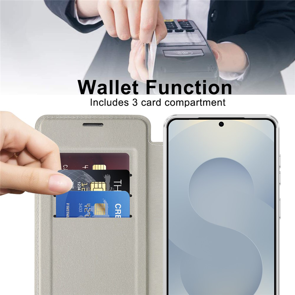 Techsuit - Θήκη SmartMag Book - Samsung Galaxy S26 Plus - Γκρι - Image 6