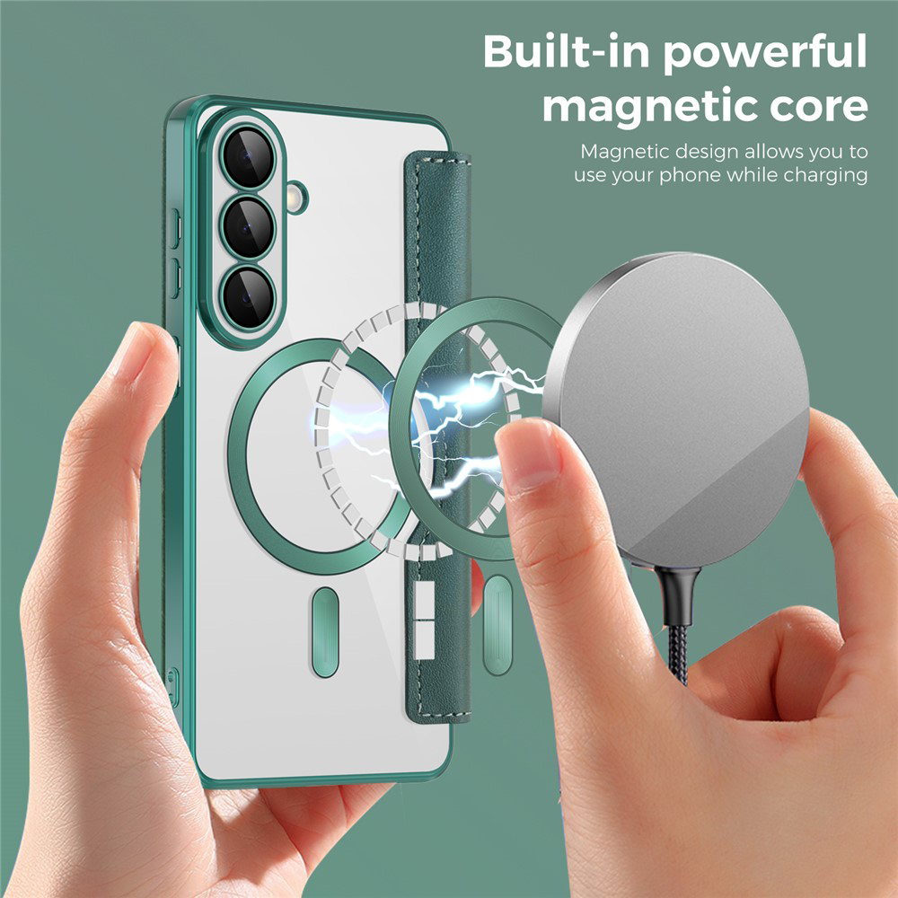 Techsuit - Θήκη SmartMag Book - Samsung Galaxy S26 Plus - Πράσινη - Image 4