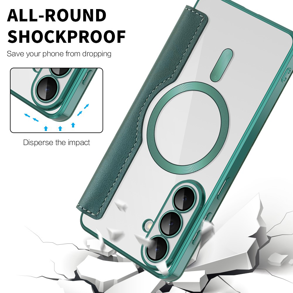 Techsuit - Θήκη SmartMag Book - Samsung Galaxy S26 Plus - Πράσινη - Image 6