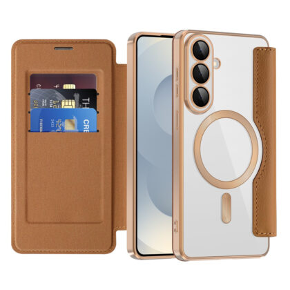 Techsuit SmartMag - θήκη για Samsung Galaxy S26 - Καφέ